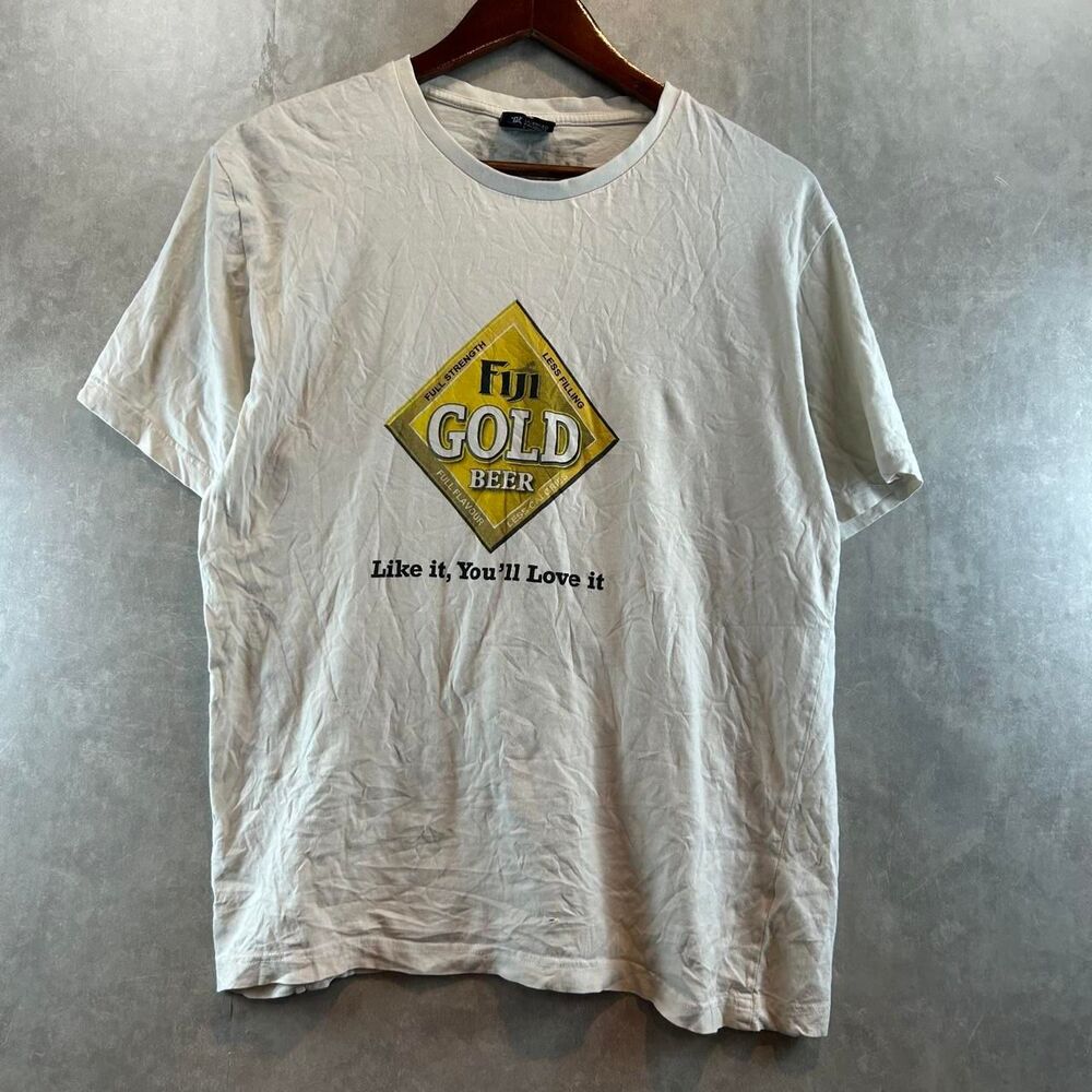 Unbranded Men's White and Cream T-shirt